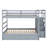 Bunk Bed With Trundle And Staircase-406276767