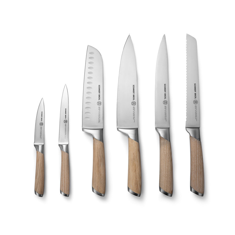 Schmidt Brothers Cutlery Summit 7-Piece Knife Block Set