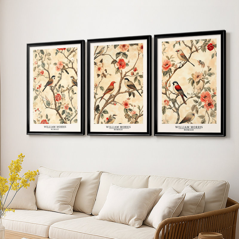 Ensemble de 3 toiles tendues sur mesure, série W3, H 15 po x l 19 po, Noir