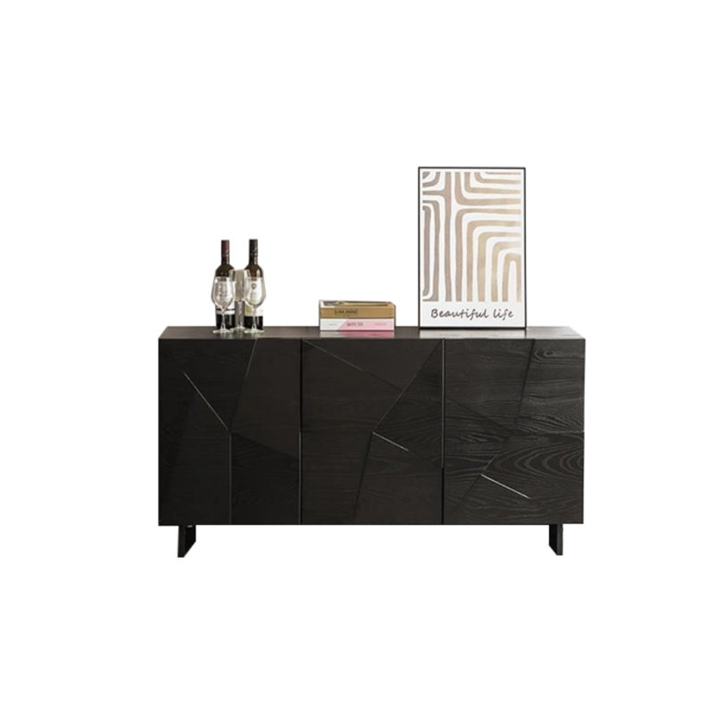 Armoire d'appoint en bois massif clair
