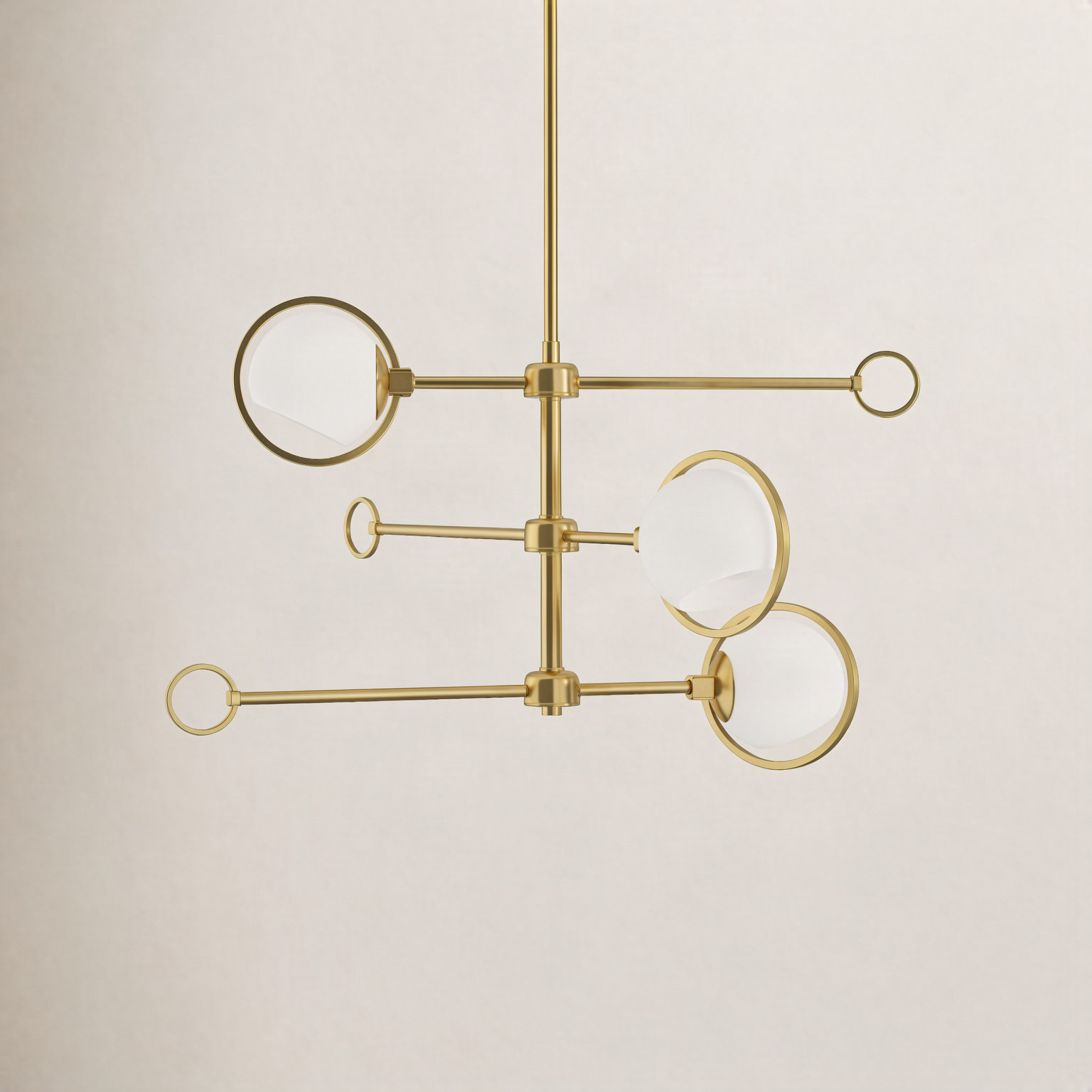 Clendon 3 - Light Dimmable Sputnik Chandelier