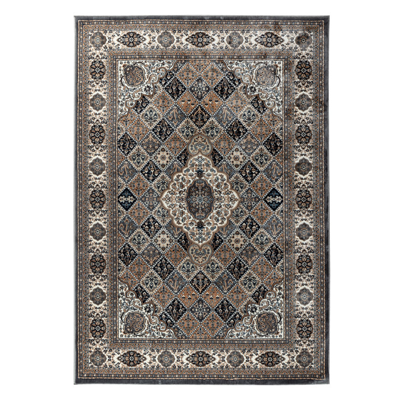 Cilegon Oriental Indoor Rug, Rectangle 3'9" x 5'9"