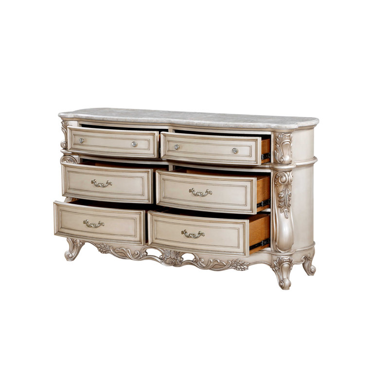 Khiabet 72'' W 6 - Drawer Dresser