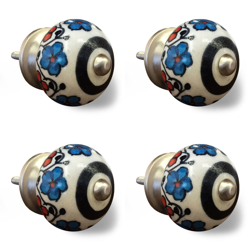 Handpainted Round Knob