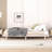 Modern Design Floating Platform Bed Frame-1605818621-1605818620