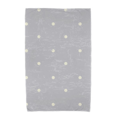 Serviette de plage pois dot en microfibre