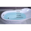Baignoire de trempage autoportante en acrylique avec drain réversible 59 "x 28"-50499989