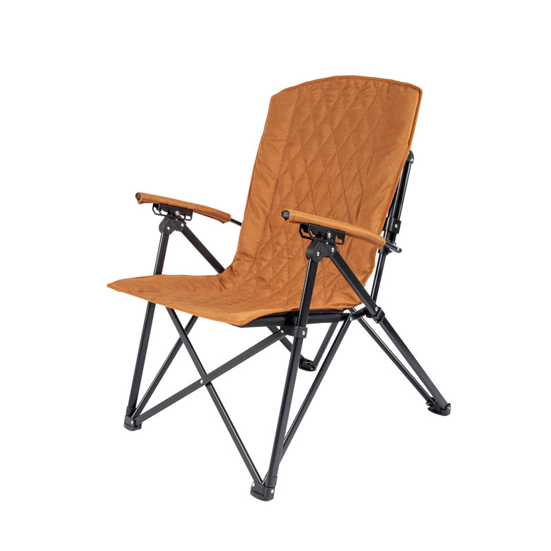 Yokine Reclining Camping Chair, Brown