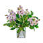 Lilac Floral Arrangement in Vase