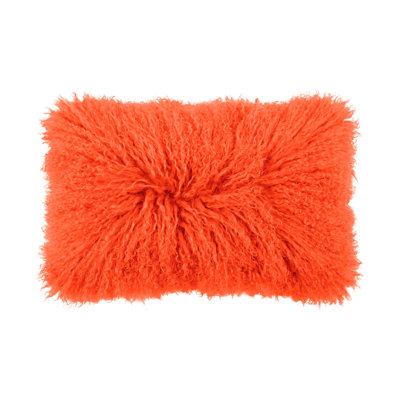 Tibetan Lamb Sheepskin Pillow by Outpost Original