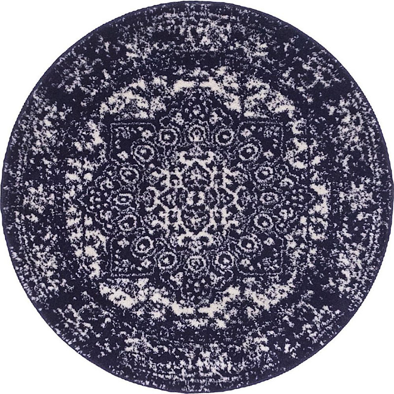Tapis traditionnel Endesha, Rond 7 pi 10 po