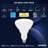 13 W BR40 E26/Medium (Standard) LED Smart Bulb-128881129