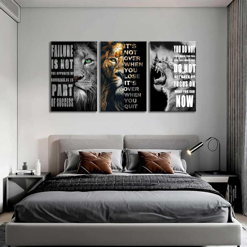 3 Piece Wrapped Canvas Set