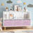 Kids Bookcase With Collapsible Fabric Drawers-1224021018