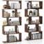 Nafeeza Geometric Bookcase-1548205101-1548205103