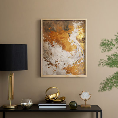 ABSTRACT Series CDXXV Framed Print - Solid Wood