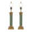 Textured Metal Column Table Lamp-100852270