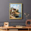 Paysages de la série Cci - reproduction encadrée de qualité supérieure - prête à être accrochée - aucun clou requis-1200257478-1200257475
