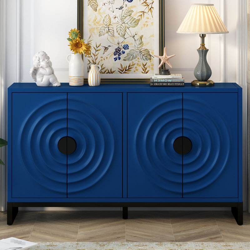 Armoire Modern Water Wave - Matériau, étagère réglable pour pièce d'étude