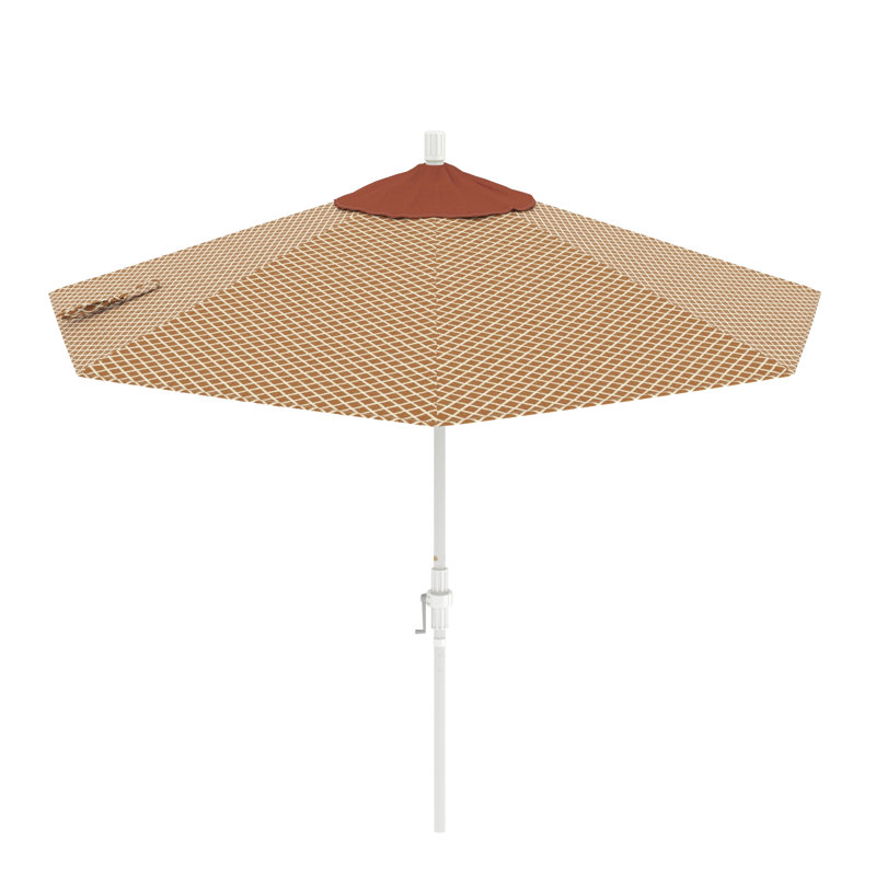 Parasol de marché 9 pi Santana Praneeth, Abricot lavalier - Pacifica Premium