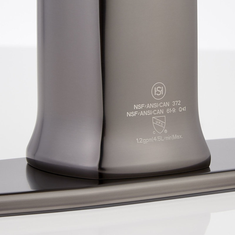 Sefina Single-Hole Bathroom Faucet - Brushed Nickel, Brushed Nickel