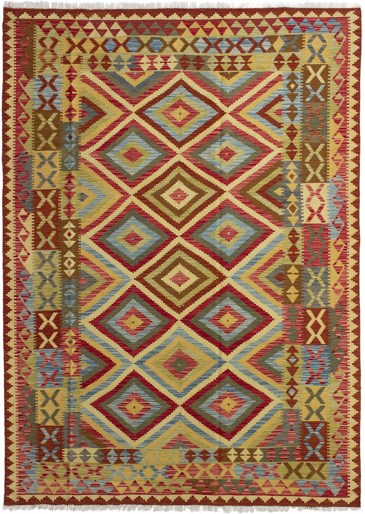 World Menagerie Norcross Handwoven Flatweave 6'9