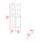 St. Clair Linen Cabinet, Two Interior  Shelves, Two Open Shelves, Single Door-1625522506