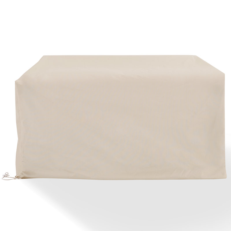 Housse doublée pour causeuse de patio, Beige