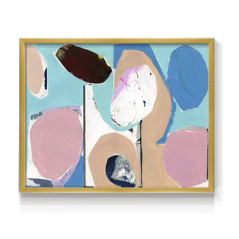 Color Trend II - Impression encadrée - Restickable, H 22 po x l 28 po