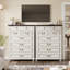 Commode sept tiroirs pour chambre à coucher-1592054486