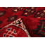 One-of-a-Kind 4'10" X 9'4" 1980s Wool Area Rug in Red