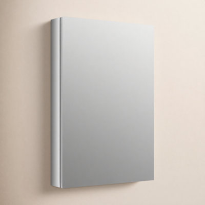 Verdera Recessed or Surface Mount Frameless Medicine Cabinet with 3 Adjustable Shelves