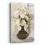 «Incan Pot Floral 2» par Stellar Design Studio, art mural en verre acrylique Epic Art, 12 po x 16 po