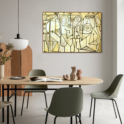 Impression sur toile encadrée, "La cuisine 1" par Pablo Picasso, art mural, salon, décorations de bureau à domicile