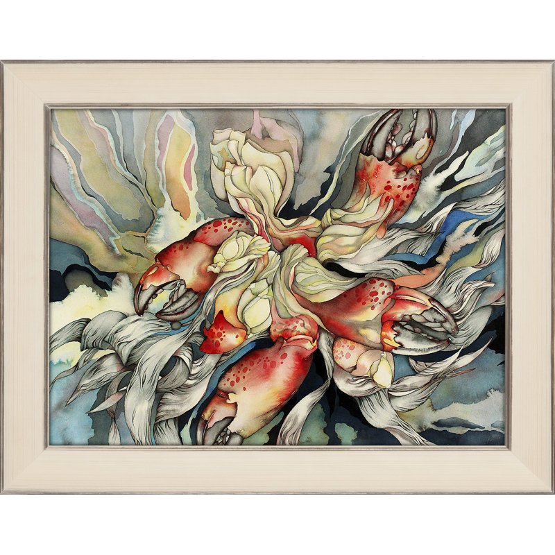 « stone crabes », impression encadrée