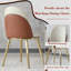 Table de salle à manger ronde 53 po 53 po avec plateau tournant à 360 ° lisse et résistant aux taches et à la chaleur, design minimaliste moderne pour la salle à manger, espace compact (4 chaises)-117812897
