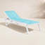 Chaise longue inclinable simple de 76 po de longueur Estas-25754411