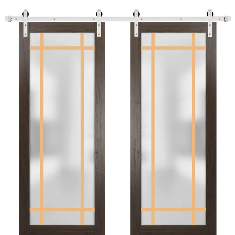Portes françaises à panneaux, 72 po x 84 po