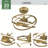 Hunter 20 inch Cirro Fandelier Ceiling Fan with LED Light Kit and Handheld Remote