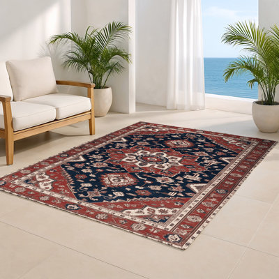 Tapis turc intérieur et extérieur brun