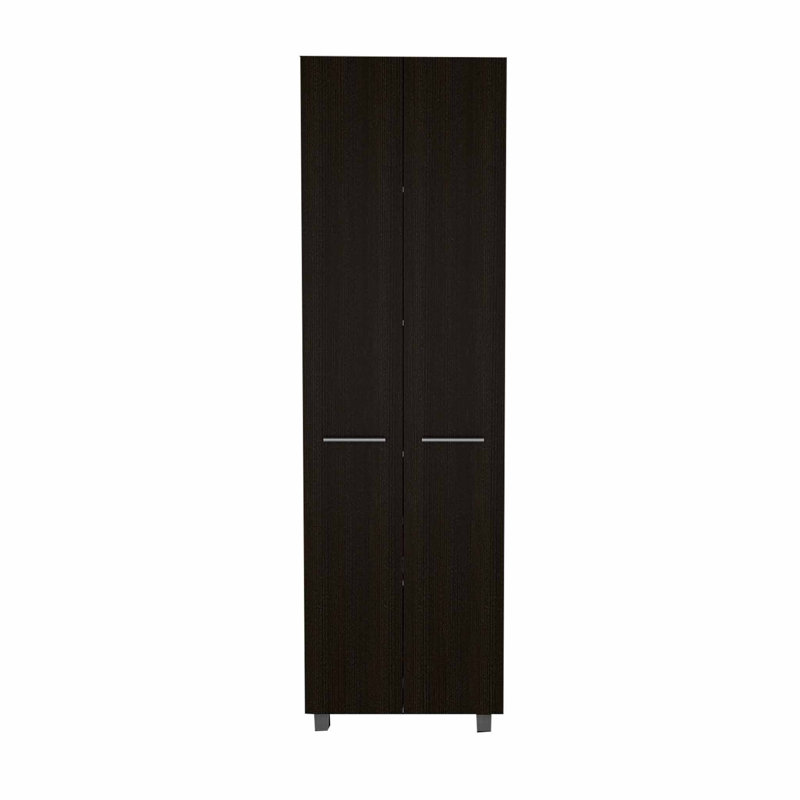 Garde-manger blanc Thea, Noir