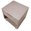 Table de chevet 18 po en gris clair (1 tiroir)-1275144503