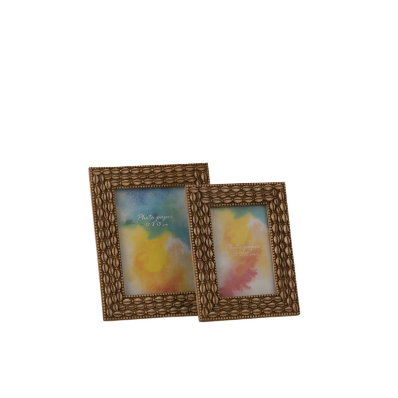 Cesio Matte Picture Frame, Beige, 24.5cm H x 19.5cm W x 2cm D
