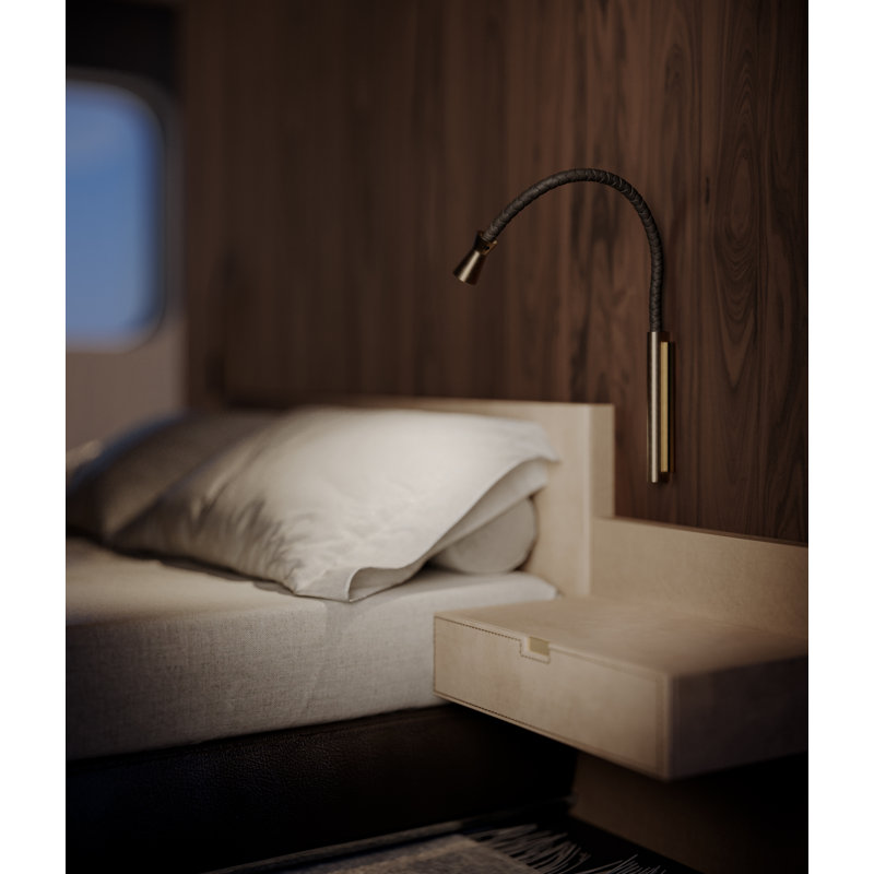 G+T Battery Lamp, Polished Nickel