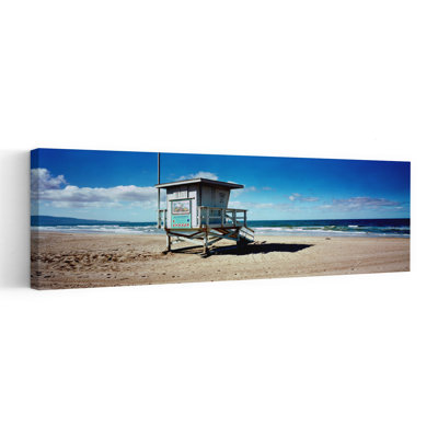 Art de mur de paysage contemporain abstrait 8Th Street, Manhattan Beach, Los Angeles County, Californie, États-Unis
