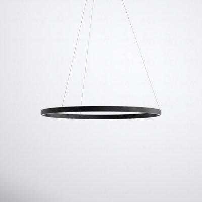 Mills 1 - Light LED Wagon Wheel Pendant