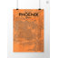 Phoenix City Map - No Frame Print-29716215