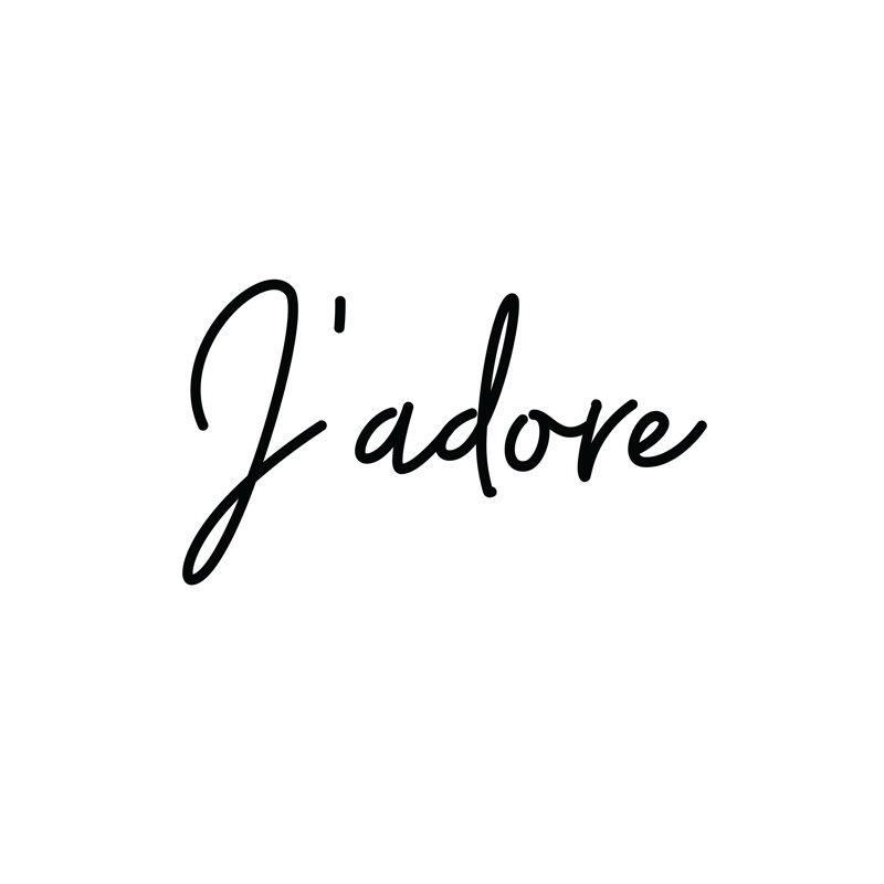 Jadore - Wrapped Canvas Print, 76cm H x 76cm W x 3.8cm D