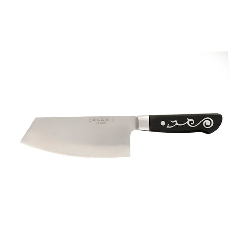 I.O. SHEN Master Grade Oriental Slicing Knife, Kitchen Knife, Sharp Knife - 6 ¾" / 170 mm