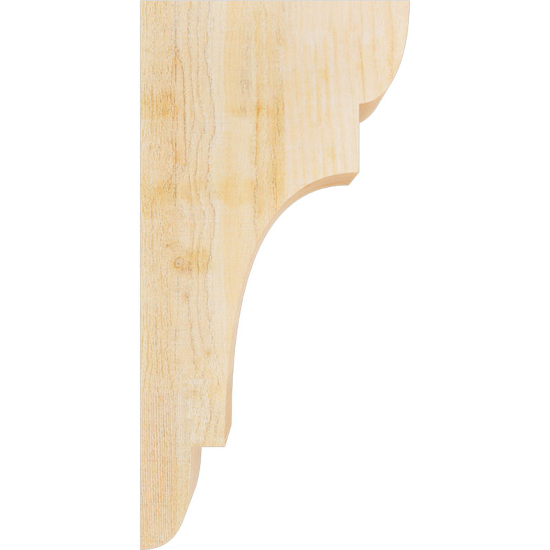 New Brighton Corbel, H 24 po x l 4 po x P 12 po, Sapin de Douglas, Sciage brut